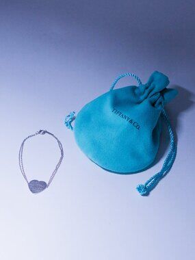 Tiffany & Co. Heart Tag Double Chain Bracelet